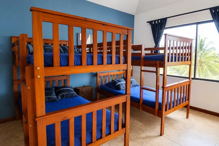 Family room with double bunks
