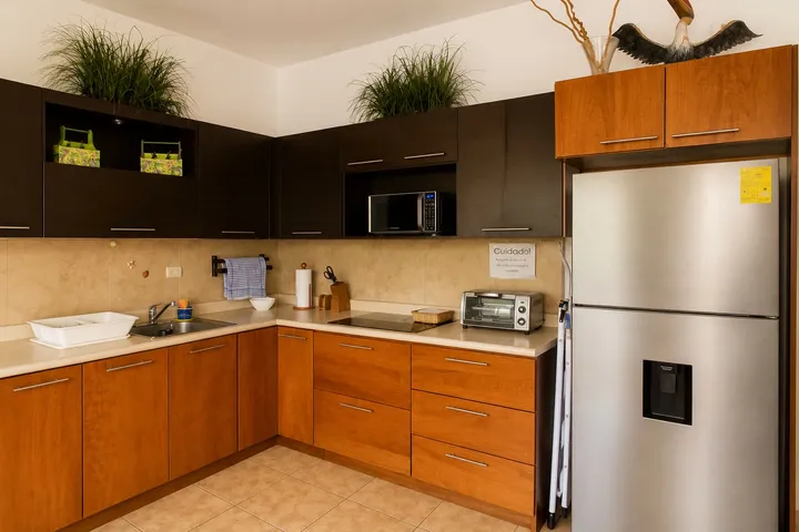 Fully equipped kitchen